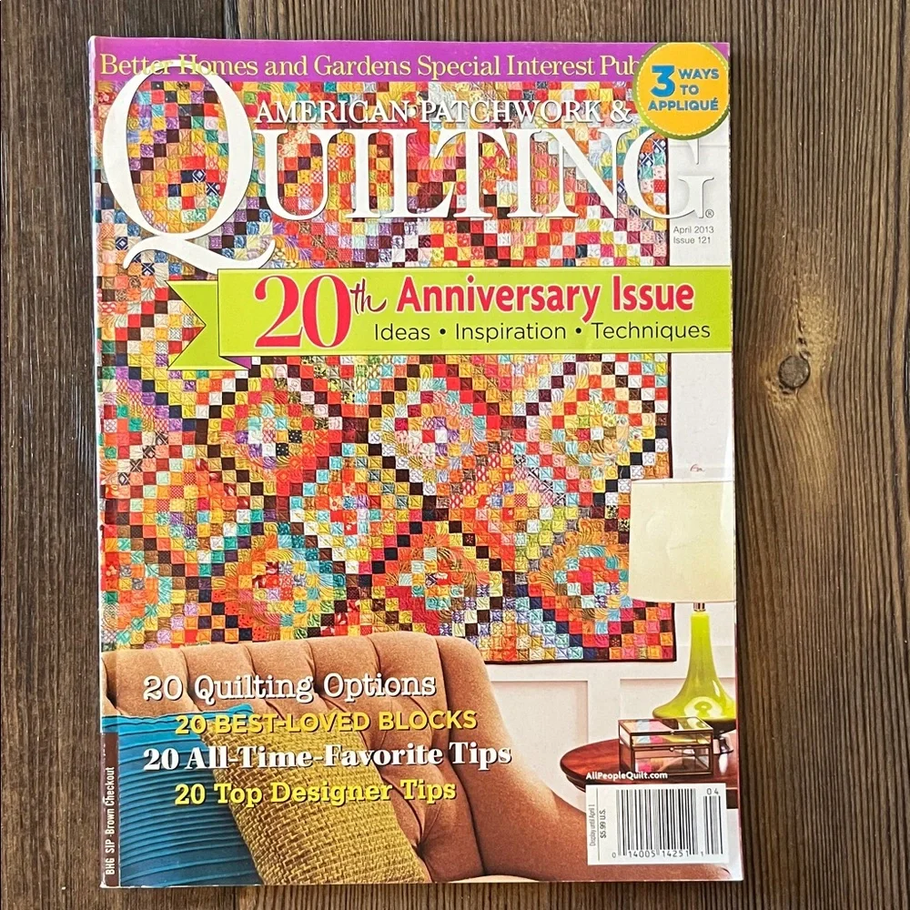 •AMERICAN QUILTER•BHG AM. PATCHWORK QUILTING (#7) Magazine Bundle